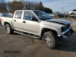 2007 GMC Canyon SLE2 with VIN 1GTDT13E378165526, listed as a Copart auction lot 80669134 with 148,984 mi miles and Salvage Title. Bid and sale history available at carsss.com. Image 4.
