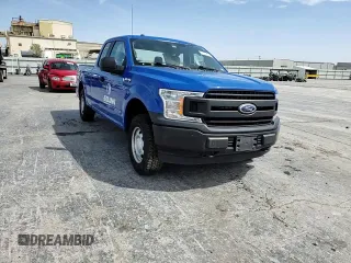 2018 Ford F-150 XL with VIN 1FTEX1EB9JKC29431, listed as a Copart auction lot 51161805 with 156,544 mi miles and Salvage Title. Bid and sale history available at carsss.com. Image 10.