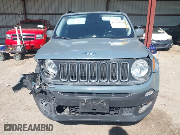 2017 Jeep Renegade Latitude z VIN ZACCJABB5HPG25210, wystawiony jako IAAI lot #42194543 z przebiegiem 115 856 mil mil oraz . Historia ofert i sprzedaży dostępna na DreamBid. Obrazek 12.