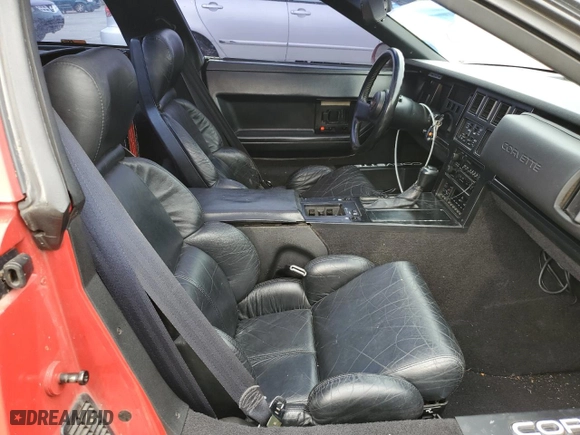 1989 Chevrolet Corvette with VIN 1G1YY2181K5117046, listed as a Copart auction lot 52690925 with 645,648 mi miles and Clean Title. Bid and sale history available at carsss.com. Image 10.