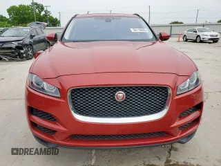 2018 Jaguar F-Pace 25t Premium z VIN SADCJ2FX2JA322424, wystawiony jako Copart lot #56116835 z przebiegiem 63 908 mil mil oraz Szkody całkowita. Historia ofert i sprzedaży dostępna na DreamBid. Obrazek 5.