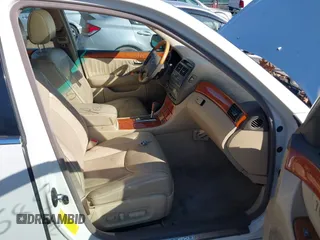 2005 Lexus LS 430 z VIN JTHBN36F855003387, wystawiony jako IAAI lot #41455883 z przebiegiem 279 683 mil mil oraz . Historia ofert i sprzedaży dostępna na DreamBid. Obrazek 5.