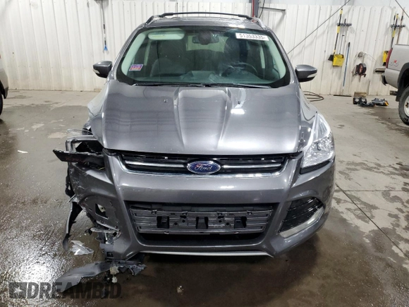 2014 Ford Escape Titanium with VIN 1FMCU9J95EUA29945, listed as a Copart auction lot 51353335 with 238,458 mi miles and Salvage Title. Bid and sale history available at carsss.com. Image 5.