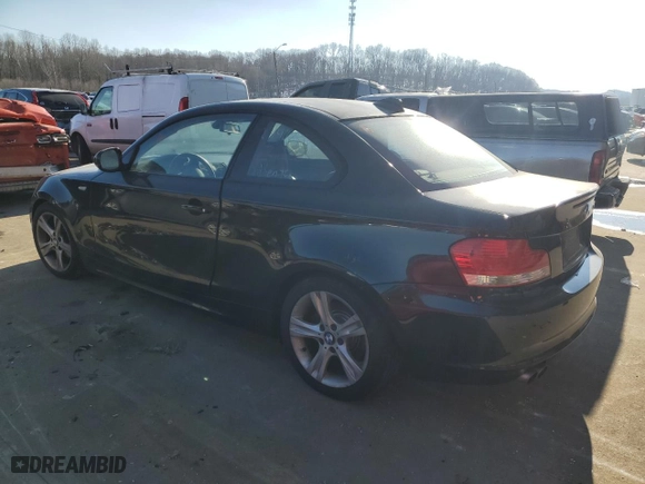 2010 BMW 1 Series 128i with VIN WBAUP7C50AVK77035, listed as a Copart auction lot 41815095 with 96632 miles and Non Repairable. Bid and sale history available at carsss.com. Image 2.