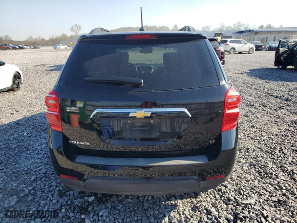 2017 Chevrolet Equinox LT with VIN 2GNALCEK3H1503892, listed as a Copart auction lot 49556155 with 124,122 mi miles and Salvage Title. Bid and sale history available at carsss.com. Image 6.