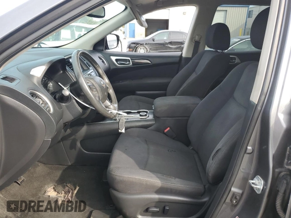 2017 Nissan Pathfinder Platinum with VIN 5N1DR2MMXHC604953, listed as a Copart auction lot 55283425 with 115,455 mi miles and Clean title. Bid and sale history available at DreamBid. Image 7.