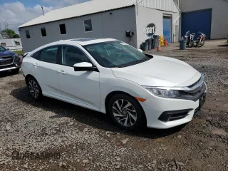 2018 Honda Civic EX with VIN 2HGFC2F75JH508240, listed as a Copart auction lot 55739915 with 52,671 mi miles and Salvage Title. Bid and sale history available at DreamBid. Image 4.