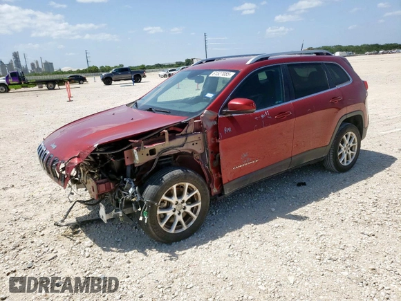 2016 Jeep Cherokee Latitude with VIN 1C4PJLCS4GW217231, listed as a Copart auction lot 61527085 with 74,881 mi miles and Salvage title. Bid and sale history available at DreamBid. Image 1.