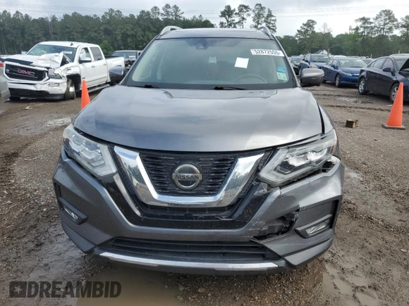 2018 Nissan Rogue S with VIN 5N1AT2MT9JC806474, listed as a Copart auction lot 52872555 with 147,093 mi miles and Salvage Title. Bid and sale history available at carsss.com. Image 5.
