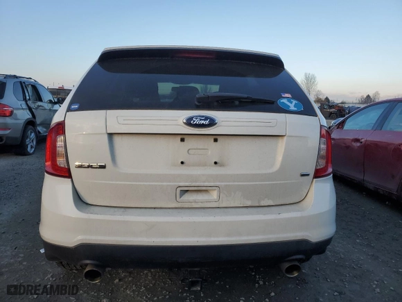 2013 Ford Edge SE with VIN 2FMDK4GCXDBB55092, listed as a Copart auction lot 42357835 with 153,685 mi miles and Salvage Title. Bid and sale history available at carsss.com. Image 6.
