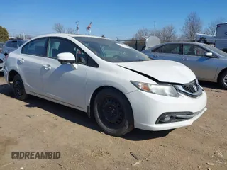 2014 Honda Civic Sedan EX-L with VIN 19XFB2F94EE070881, listed as a IAAI auction lot 41745420 with 172,642 mi miles. Bid and sale history available at carsss.com. Image 1.