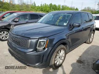 2020 Kia Telluride LX with VIN 5XYP2DHC0LG018091, listed as a Copart auction lot 51170494 with 85,455 mi miles and Salvage Title. Bid and sale history available at carsss.com. Image 1.