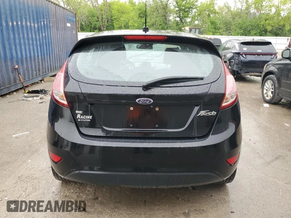 2019 Ford Fiesta SE с VIN 3FADP4EJXKM107844, выставлен на аукционе Copart как лот 58536805 с пробегом 132 793 миль миль и На запчасти • Non repairable. История ставок и продаж доступна на DreamBid. Изображение 6.