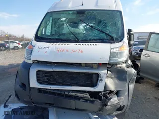 2019 Ram ProMaster Cargo Van with VIN 3C6TRVDG5KE559746, listed as a IAAI auction lot 41833076 with 120,370 mi miles. Bid and sale history available at carsss.com. Image 17.
