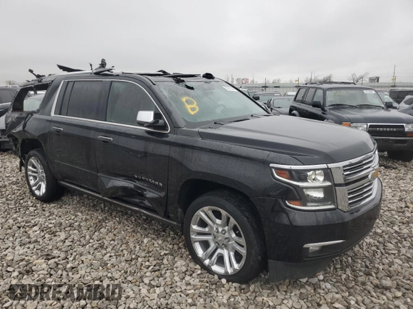 2020 Chevrolet Suburban Premier z VIN 1GNSKJKJ0LR287376, wystawiony jako Copart lot #83407244 z przebiegiem Nie podano mil oraz Szkoda całkowita • Salvage title. Historia ofert i sprzedaży dostępna na DreamBid. Obrazek 4.