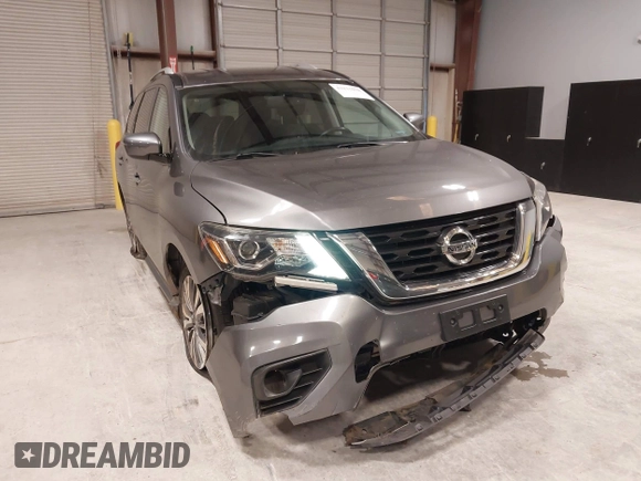 2019 Nissan Pathfinder SV with VIN 5N1DR2MM1KC628212, listed as a IAAI auction lot 41815898 with 139,375 mi miles. Bid and sale history available at carsss.com. Image 6.