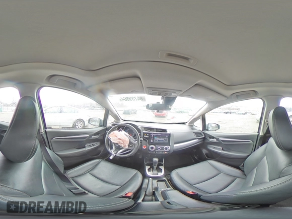 2018 Honda Fit EX-L with VIN 3HGGK5H95JM728938, listed as a Copart auction lot 84739504 with 26,461 mi miles and Salvage title. Bid and sale history available at DreamBid. Image 13.