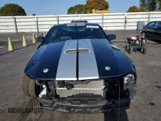 2007 Ford Mustang GT Deluxe with VIN 1ZVHT82H375361082, listed as a Copart auction lot 51257825 with 14,262 mi miles and Salvage Title. Bid and sale history available at carsss.com. Image 5.