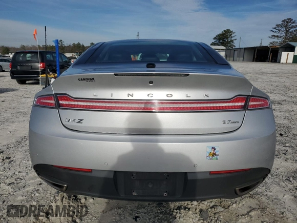 2014 Lincoln MKZ with VIN 3LN6L2JK0ER821115, listed as a Copart auction lot 45989115 with 140,023 mi miles and Salvage Title. Bid and sale history available at carsss.com. Image 6.