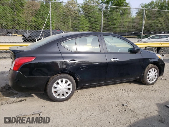 2014 Nissan Versa SV with VIN 3N1CN7AP2EL877735, listed as a Copart auction lot 54451125 with 87,088 mi miles and Clean Title. Bid and sale history available at carsss.com. Image 3.