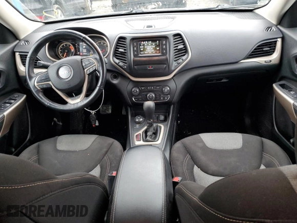 2018 Jeep Cherokee Latitude Tech Connect with VIN 1C4PJMCX8JD549547, listed as a Copart auction lot 85966944 with 114,273 mi miles and Salvage title. Bid and sale history available at DreamBid. Image 8.