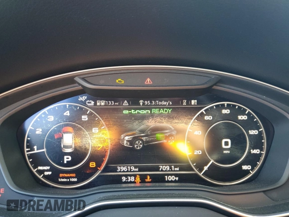 2020 Audi Q5 Premium Plus с VIN WA1E2AFYXL2076525, выставлен на аукционе Copart как лот 69212014 с пробегом 39 619 миль миль и Списание • Salvage title. История ставок и продаж доступна на DreamBid. Изображение 9.