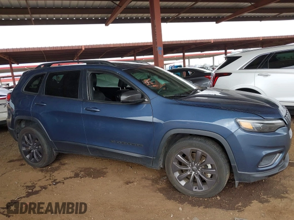 2021 Jeep Cherokee Latitude Lux with VIN 1C4PJLMX0MD207782, listed as a IAAI auction lot 41797805 with 97,863 mi miles. Bid and sale history available at carsss.com. Image 13.
