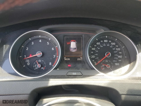 2015 Volkswagen Golf GTI S with VIN 3VWYT7AU4FM049628, listed as a Copart auction lot 54196505 with 58,226 mi miles and Salvage Title. Bid and sale history available at carsss.com. Image 9.