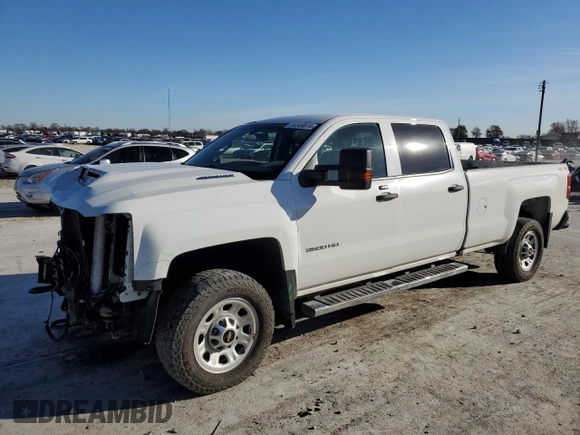 2019 Chevrolet Silverado 3500HD Work Truck with VIN 1GC4KVCYXKF171543, listed as a Copart auction lot 84349874 with 104,180 mi miles and Salvage Title. Bid and sale history available at carsss.com. Image 1.