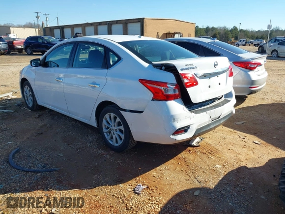 2019 Nissan Sentra S z VIN 3N1AB7AP8KY379747, wystawiony jako IAAI lot #41376492 z przebiegiem 92 328 mil mil oraz . Historia ofert i sprzedaży dostępna na DreamBid. Obrazek 3.
