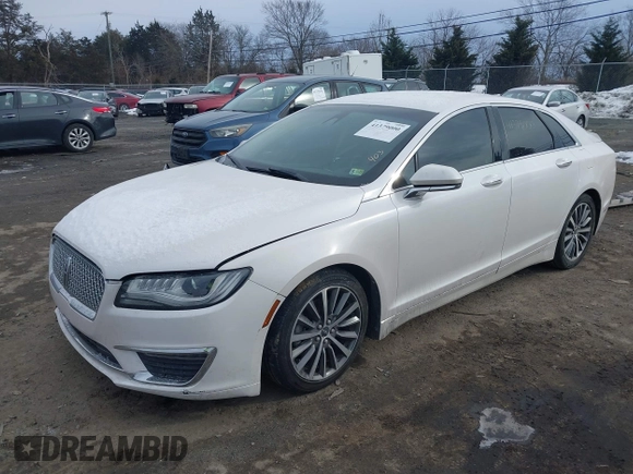 2019 Lincoln MKZ Standard with VIN 3LN6L5A93KR624594, listed as a IAAI auction lot 41379000 with 87,504 mi miles. Bid and sale history available at carsss.com. Image 2.