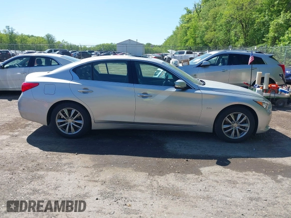 2017 Infiniti Q50 Premium z VIN JN1EV7AP9HM734834, wystawiony jako IAAI lot #42132893 z przebiegiem 148 995 mil mil oraz . Historia ofert i sprzedaży dostępna na DreamBid. Obrazek 13.