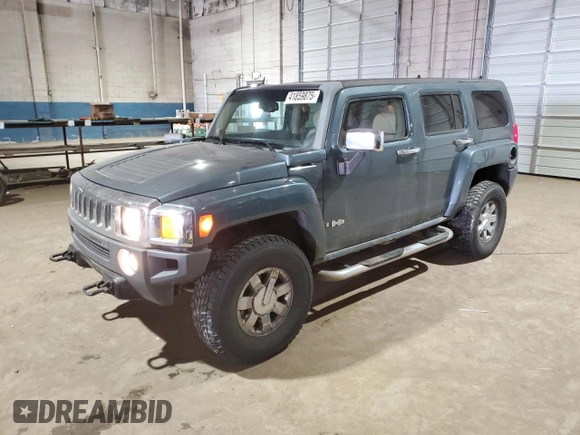 2006 Hummer H3 with VIN 5GTDN136568130299, listed as a Copart auction lot 41859875 with 129,070 mi miles and Clean Title. Bid and sale history available at DreamBid. Image 1.