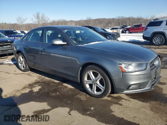 2013 Audi A4 Premium with VIN WAUBFAFL1DN046909, listed as a Copart auction lot 42209405 with 151,479 mi miles and Salvage title. Bid and sale history available at DreamBid. Image 4.