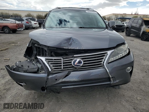 2013 Lexus RX 450h with VIN JTJBC1BA7D2440428, listed as a Copart auction lot 48404205 with 145,474 mi miles and Salvage Title. Bid and sale history available at DreamBid. Image 5.