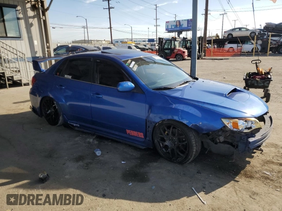 2013 Subaru Impreza Sedan WRX WRX with VIN JF1GV7F65DG002950, listed as a Copart auction lot 81197634 with 166,285 mi miles and Salvage Title. Bid and sale history available at carsss.com. Image 4.
