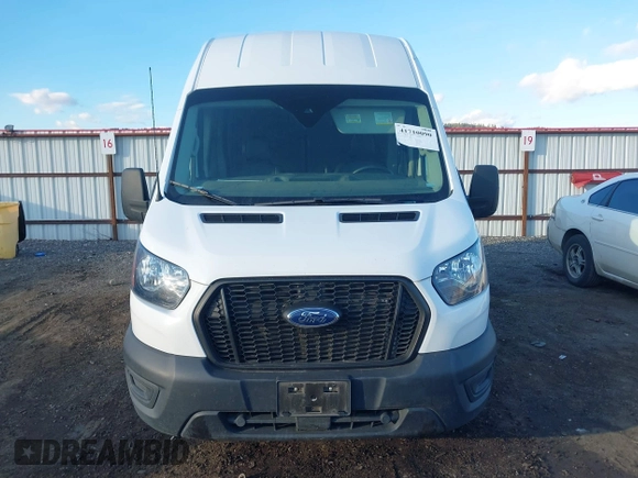 2022 Ford Transit Cargo with VIN 1FTBR2X85NKA64634, listed as a IAAI auction lot 41710090 with 37,206 mi miles and . Bid and sale history available at DreamBid. Image 13.
