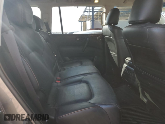 2017 Nissan Armada SL with VIN JN8AY2ND8H9001672, listed as a Copart auction lot 42967935 with 104,779 mi miles and Salvage Title. Bid and sale history available at carsss.com. Image 11.