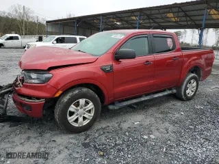 2020 Ford Ranger XL with VIN 1FTER4EH7LLA71166, listed as a Copart auction lot 44861245 with 92237 miles and Salvage Title. Bid and sale history available at carsss.com. Image 1.