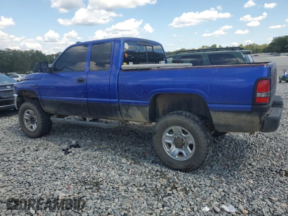 2001 Dodge Ram 2500 with VIN 3B7KF236X1G197808, listed as a Copart auction lot 72450104 with 350,953 mi miles and Salvage Title. Bid and sale history available at carsss.com. Image 2.
