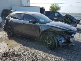 2025 Mazda CX-30 2.5 S Select Sport with VIN 3MVDMBBM4SM787924, listed as a Copart auction lot 50571185 with 1,608 mi miles and Salvage Title. Bid and sale history available at carsss.com. Image 4.