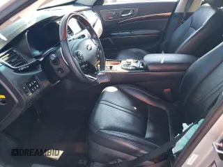 2015 Kia K900 Luxury with VIN KNALW4D44F6019332, listed as a Copart auction lot 74169884 with 120,924 mi miles and Salvage Title. Bid and sale history available at carsss.com. Image 7.