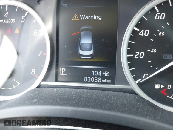 2024 Nissan Sentra SV with VIN 3N1AB8CV0RY297135, listed as a IAAI auction lot 42166329 with 83,038 mi miles and . Bid and sale history available at DreamBid. Image 7.