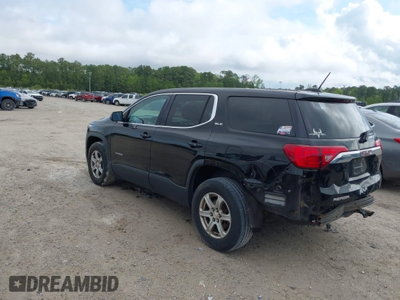2017 GMC Acadia SLE with VIN 1GKKNKLAXHZ227749, listed as a IAAI auction lot 41985637 with 136,822 mi miles. Bid and sale history available at carsss.com. Image 3.