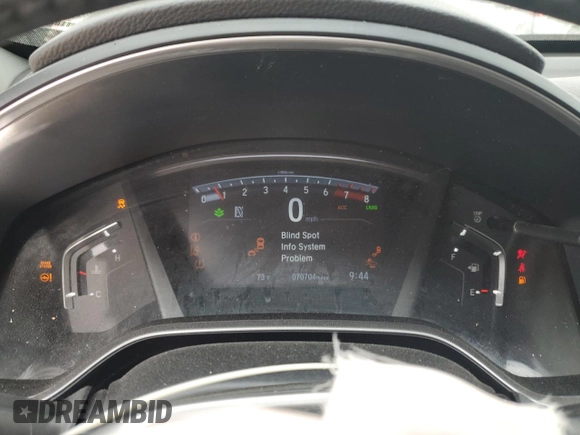 2020 Honda CR-V Touring with VIN 5J6RW1H99LL008397, listed as a Copart auction lot 52683575 with 70,704 mi miles and Salvage Title. Bid and sale history available at carsss.com. Image 9.