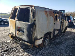 2020 Chevrolet Express Cargo Van with VIN 1GCWGAFG5L1274969, listed as a Copart auction lot 85119504 with 0 mi miles and Non Repairable. Bid and sale history available at carsss.com. Image 3.