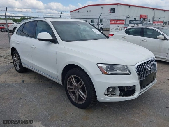 2013 Audi Q5 Premium Plus with VIN WA1LFAFP6DA092280, listed as a IAAI auction lot 41874610 with 183,188 mi miles. Bid and sale history available at carsss.com. Image 1.