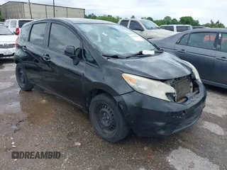 2014 Nissan Note SV with VIN 3N1CE2CP7EL415672, listed as a IAAI auction lot 42104637 with 142,652 mi miles and . Bid and sale history available at DreamBid. Image 1.