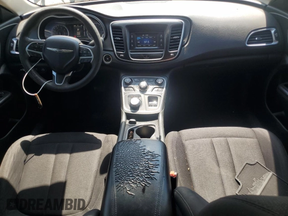 2015 Chrysler 200 Limited with VIN 1C3CCCAB2FN652883, listed as a Copart auction lot 65592955 with 165,709 mi miles and Salvage title. Bid and sale history available at DreamBid. Image 8.