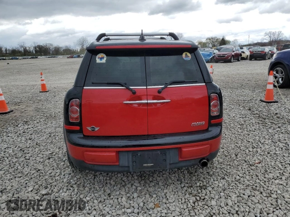 2011 MINI Clubman z VIN WMWZF3C51BT188671, wystawiony jako Copart lot #53154805 z przebiegiem 69 844 mil mil oraz Szkoda całkowita • Salvage title. Historia ofert i sprzedaży dostępna na DreamBid. Obrazek 6.